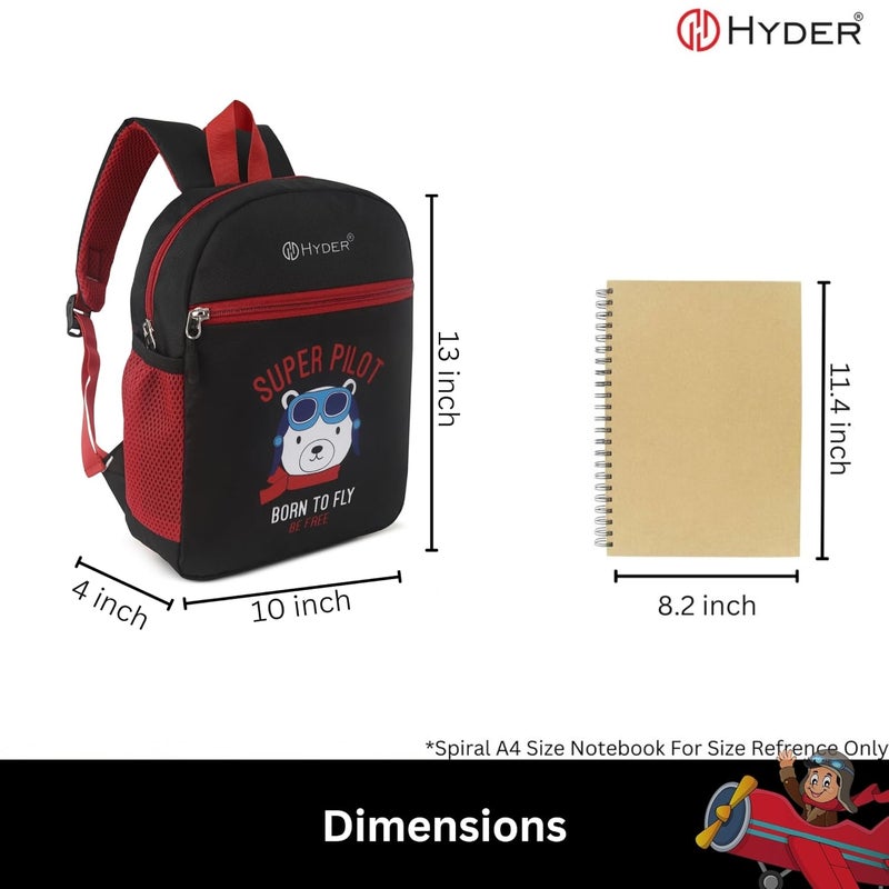 HYDER Kids 10L Cartoon Printed Best Stylish Lightweight Spacious Waterproof Casual/Picnic/School Bag/Backpack for Children Boys And Girls - Image 5