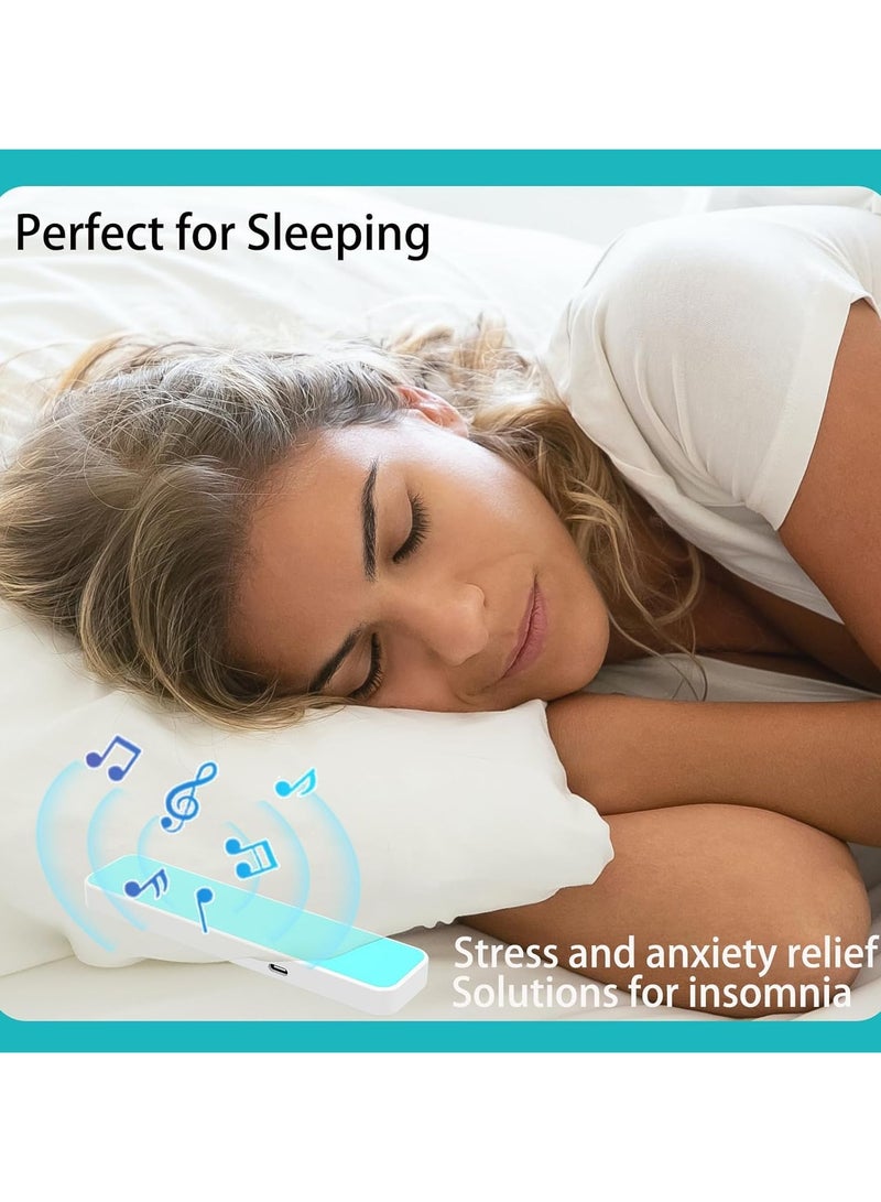 Dream Pro Sleep Speaker, Dream Pro Speaker, Dream Pro Bone Conduction Sleep Sound Speaker, for Sleeping, Under Pillow Speaker with Stereo, Volume Control, Timing