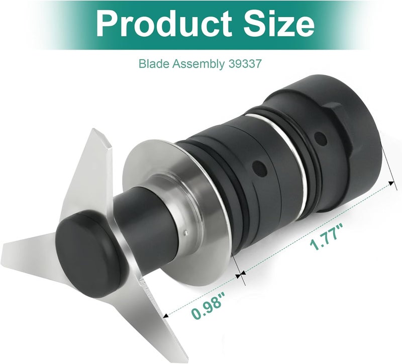 Jetuplusllc Blade Assembly 39337, Replacement Parts for Robot Coupe MP350 Combi, MP350 Turbo, MP350 Turbo Combi, MP350 Turbo V.V., MP450 Turbo, MP450 Turbo Combi, MP450 Turbo V.V - Image 4