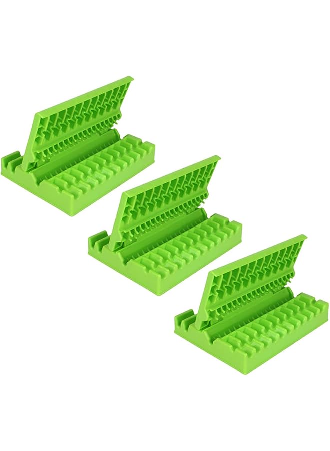 IAF 3Pcs Skewer Kebab Machine Outdoor Bbq Portable Bbq Manual Meat Skewer Tools Grill Skewers For Outdoor Grill Barbecue String Holder Skewers Supplies Outdoor Barbecue String Tool - Image 1