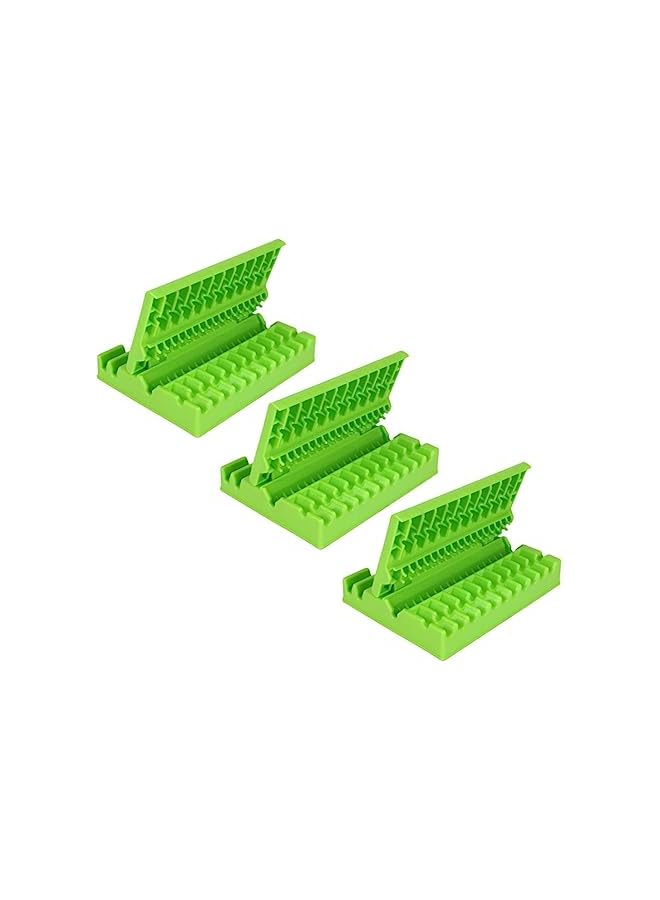 IAF 3Pcs Skewer Kebab Machine Outdoor Bbq Portable Bbq Manual Meat Skewer Tools Grill Skewers For Outdoor Grill Barbecue String Holder Skewers Supplies Outdoor Barbecue String Tool - Image 2