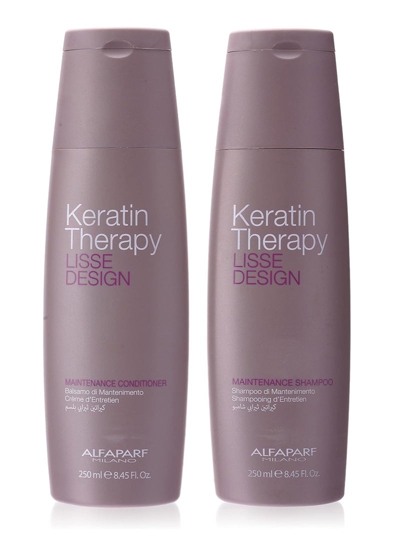ALFAPARF MILANO Keratin therapy promo pack Shampoo+conditioner  - Image 3