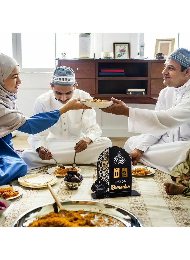 تقويم مجيء رمضان، تقويم العد التنازلي لعيد مبارك من الأكريليك للديكور، 30 يومًا حتى العيد، هدية رمضان للأطفال، زينة رمضان المنزلية - pzsku/ZCEA3D762433DAADD01B0Z/45/_/1739244743/01001afe-e8a2-4582-9f25-a12d681cbbfd