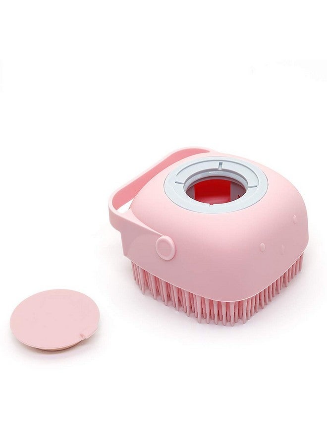 TOPTEAM Top Team Silicone Body Bath Brush for Skin Deep Cleaning with Shampoo Dispenser and Skin Massage,Bath Brush for Shower Women,Men,KIds (Multicolour) Pack of 1. - Image 1