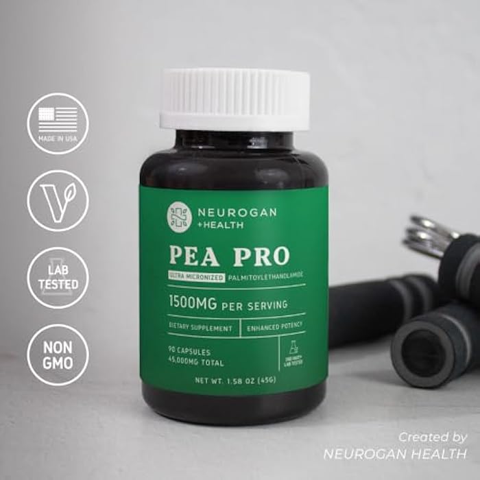 Neurogan Ultra Micronized Palmitoylethanolamide (Pea) Supplement - 1500 MG Per Serving - Highly Purified & Bioavailable - 90 Capsules - Natural Support for Men & Women - Image 5