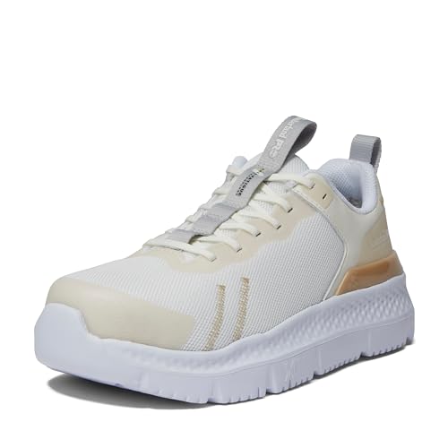 Timberland PRO Women's Setra Composite Safety Toe Industrial Athletic Work Shoe, Tan/Champagne-2024 New, 5.5 M US - Image 4