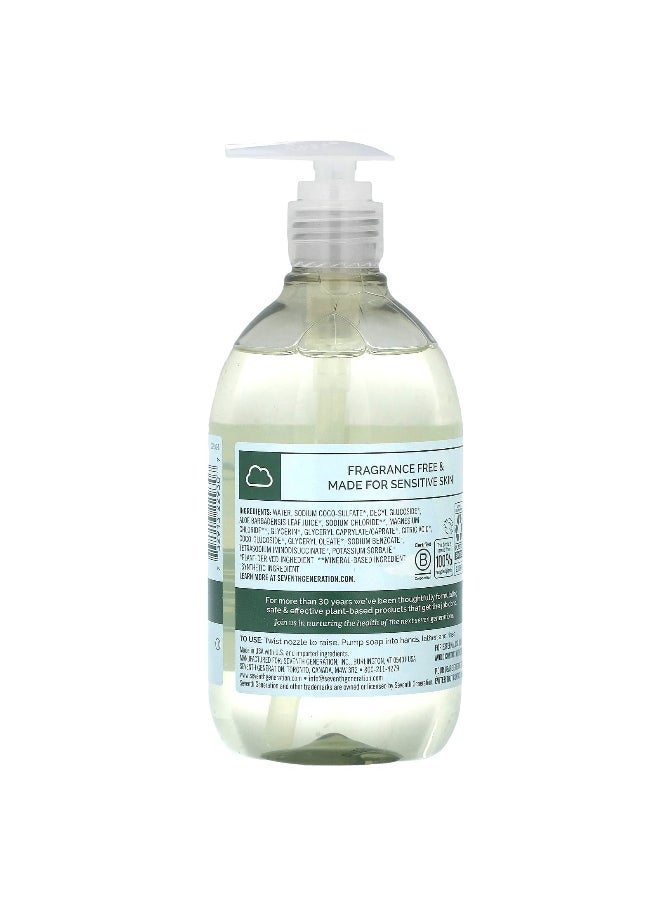 Seventh Generation Seventh Generation, Hand Wash, Free & Clean, Fragrance Free, 12 fl oz (354 ml)  - Image 2