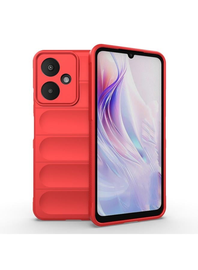 Case For Xiaomi Redmi 13C 5G Magic Shield TPU + Flannel Phone Case