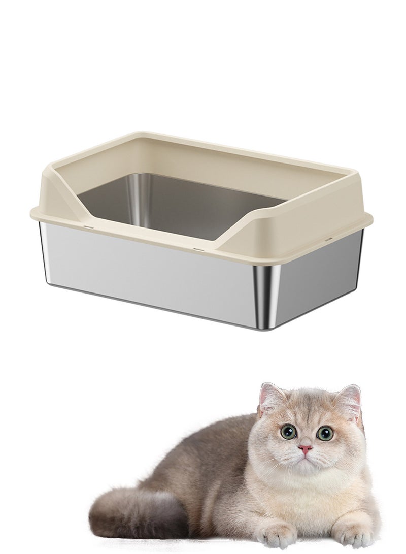 Kidle Cat Litter Box Khaki - Image 1