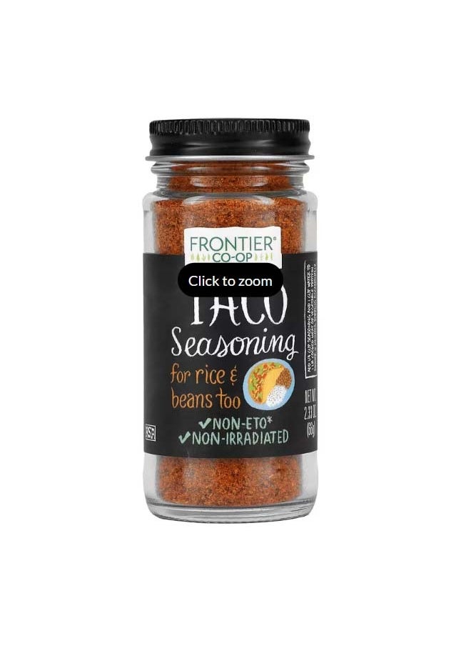 Frontier Co-op Taco Seasoning 2.33 oz 66 g  - Image 1