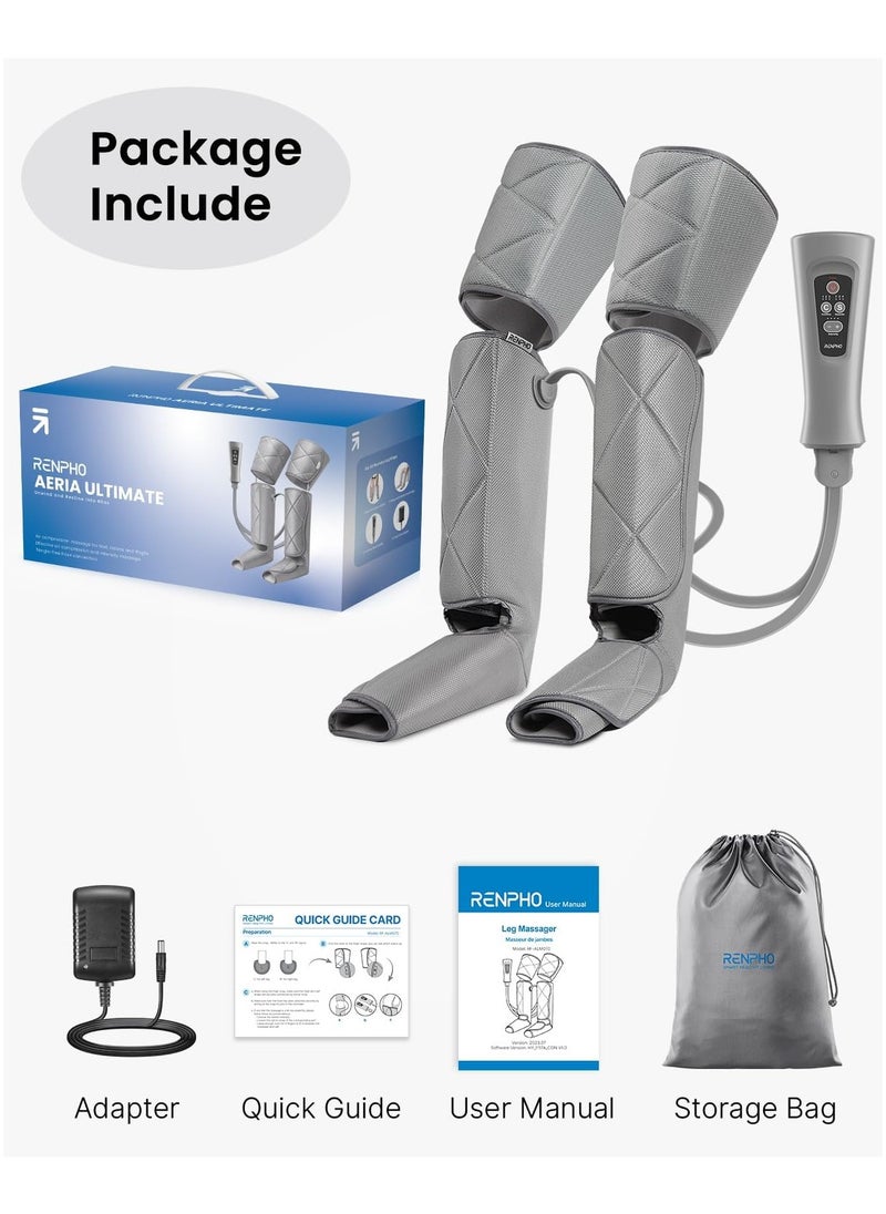 RENPHO - RENPHO Leg Massager for Circulation and Relaxation, Calf Feet Thigh Massage RF-ALM070 - Image 1