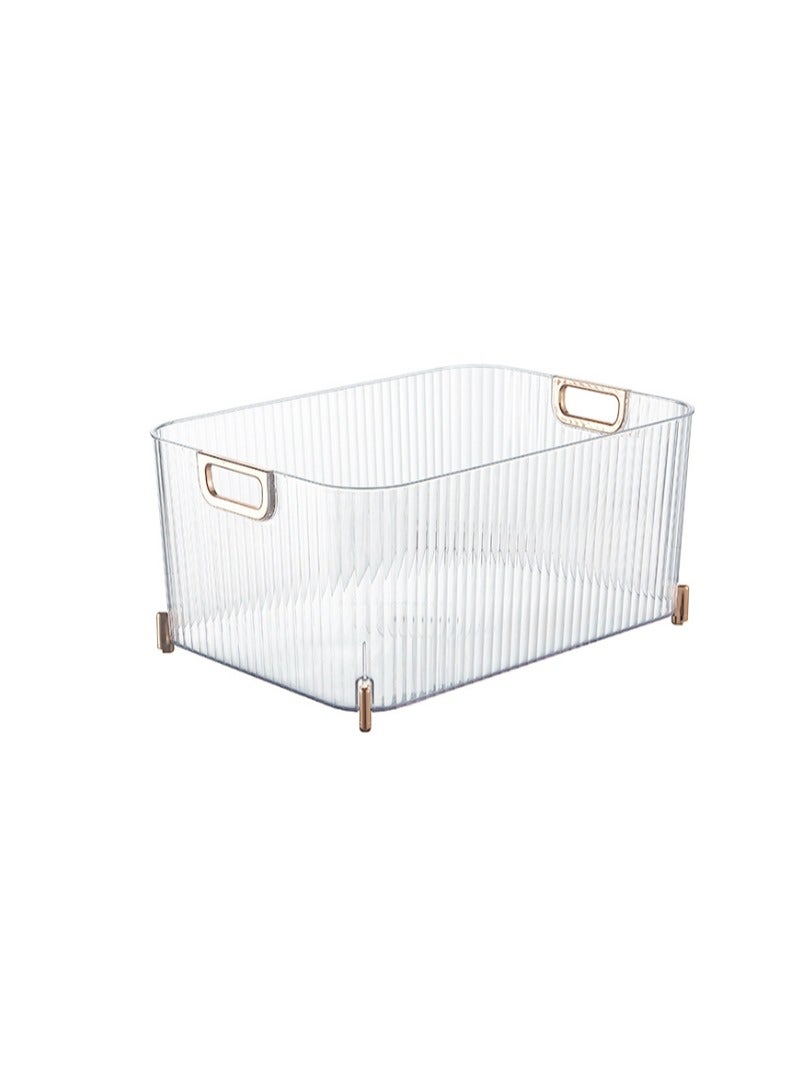 1 Pack Large Home Storage and Organizers Basket Bin with Handle for Craft, Sewing, Art Supplies Holds Paint Brushes, Office Document Etc  Multipurpose  Organizer  - Image 2