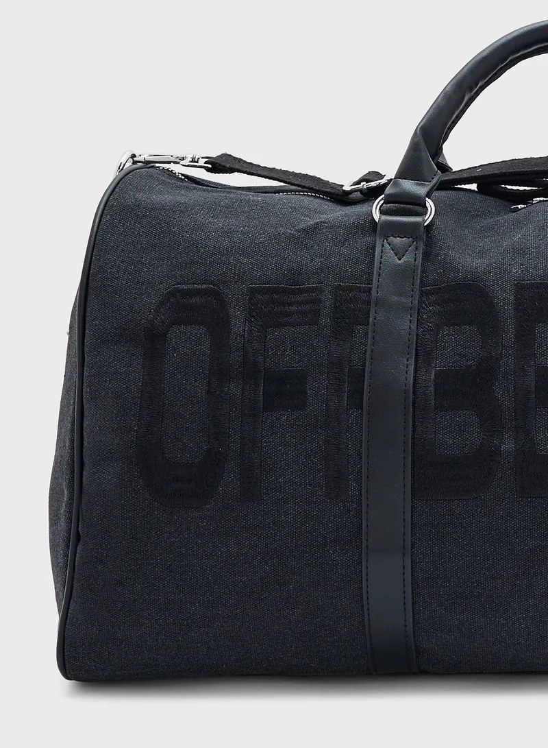Seventy Five Off Better Embroidered Casual Duffle Bag