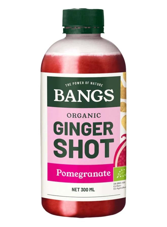 BANGS Organic Ginger Shot With Pomegranate 300ml - Image 1