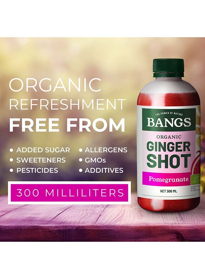 BANGS Organic Ginger Shot With Pomegranate 300ml - Image 4
