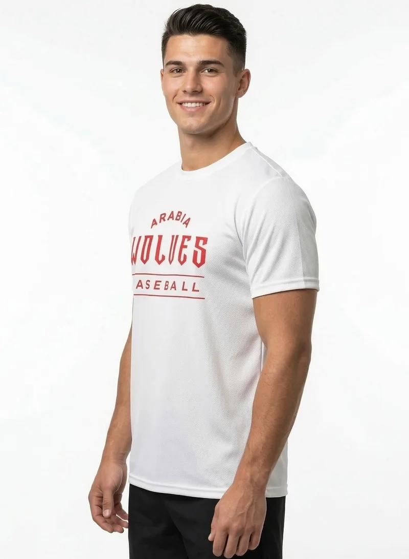البيسبول يونايتد تيشيرت غرفة ملابس الرجال من أرابيا وولفز