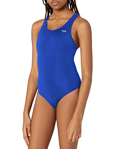 TYR Women's Standard Durafast Elite Maxfit Swimsuit, Royal, Size 40 - Image 1