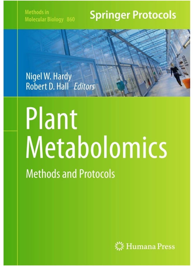 Plant Metabolomics: Methods and Protocols