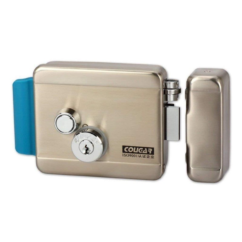 AMOCAM [Upgrade Version] AMOCAM Electric Electronic Door Lock 6pcs Computerized Doted Keys DC 12V Stainless Steel E-lock Support Wooden Glass Metal Door for Video Door Phone Doorbell Intercom Access Control - Image 5