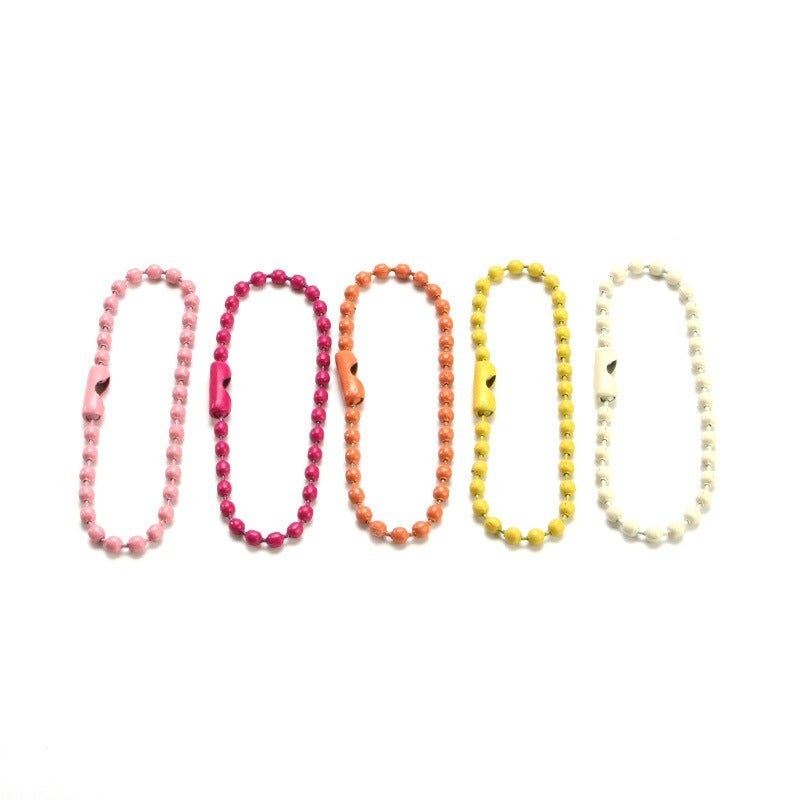 Colorful Metal Bead Chain for DIY Jewelry - Image 5