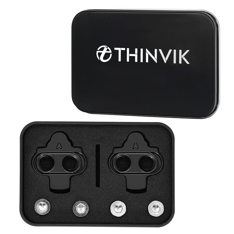 Thinvik Bike Cleats for SM-SH51 SPD Pedal Cleat Set Compatible for Shimano SPD Pedals, Bike Cleat Set for Indoor Cycling & Mountain- 4 Degree Float - Image 2