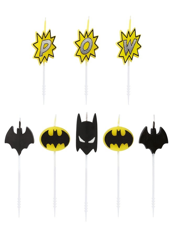Papyrus Birthday Candles, Batman Cake Topper (8-Count) - Image 1