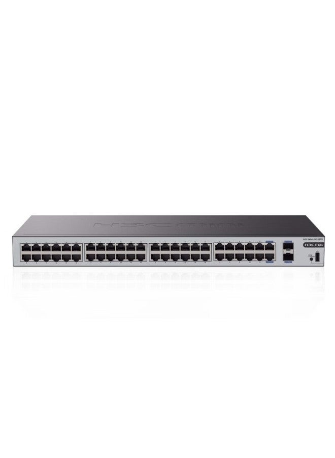 H3c 48-port Gigabit Switch, Unmanaged Enterprise-grade Switch, Network Cable Splitter, Rack-mounted, 48 Gigabit Ethernet Ports + 2 10 Gigabit Sfp Ports, S1250fx - Image 2