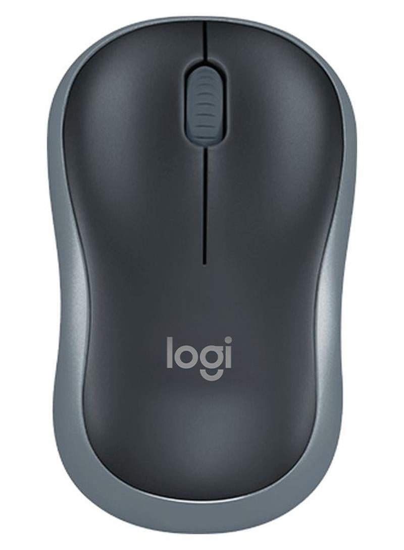 Logitech M185 Wireless Mouse Black/Grey - Image 1