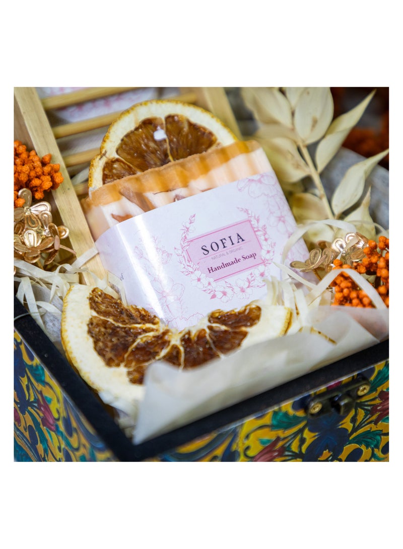 Sofia Nature Orange Aromatherapy Soap Collection Gift Set- Birthday Gift - Image 3