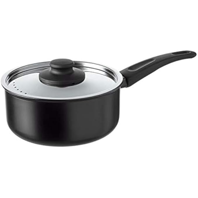 JQM Hemlagad Saucepan With Lid Black 2 L