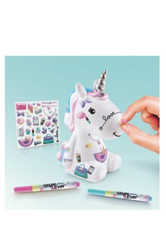 كانال تويز Canal Toys - Style 4 Ever - The Unicorn Family, Unicorn Mom and Two Babies Figurines to Decorate  - Image 2