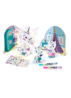 كانال تويز Canal Toys - Style 4 Ever - The Unicorn Family, Unicorn Mom and Two Babies Figurines to Decorate  - Image 5