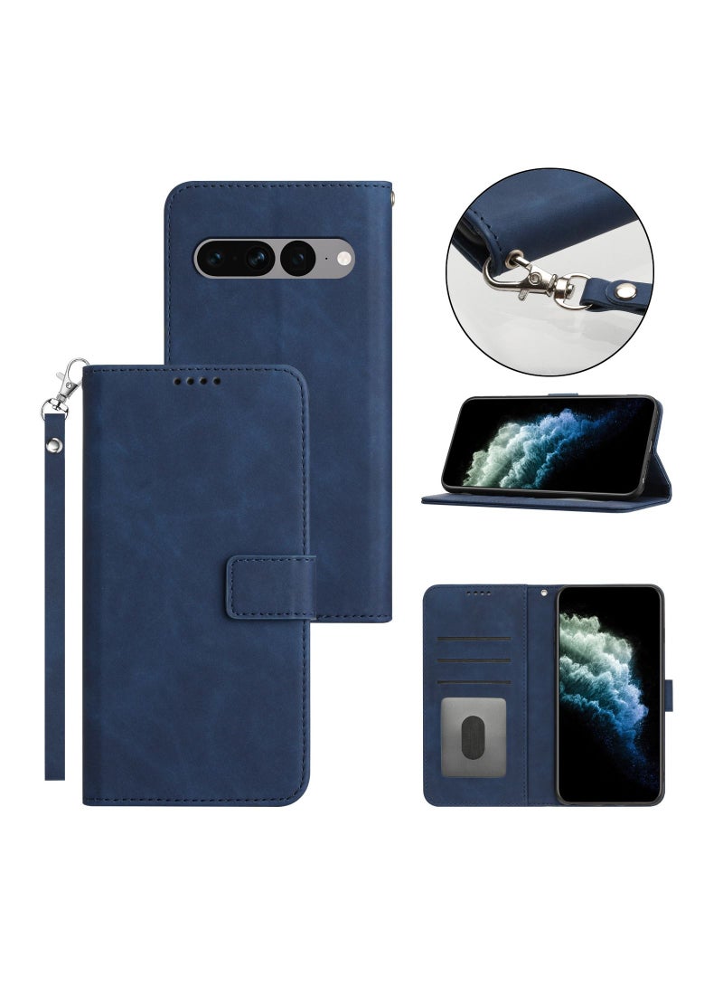 Suteni Flip Cover Card Slots Leather Phone Case for Google Pixel - Image 2