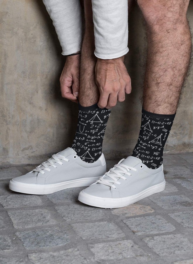 ياتيه جوارب ياتيه للجبر والهندسة والرياضيات المجردة، جوارب متوسطة الطول، جوارب رسمية، جوارب طويلة غير رسمية للرجال والنساء والأولاد والبنات - Image 5