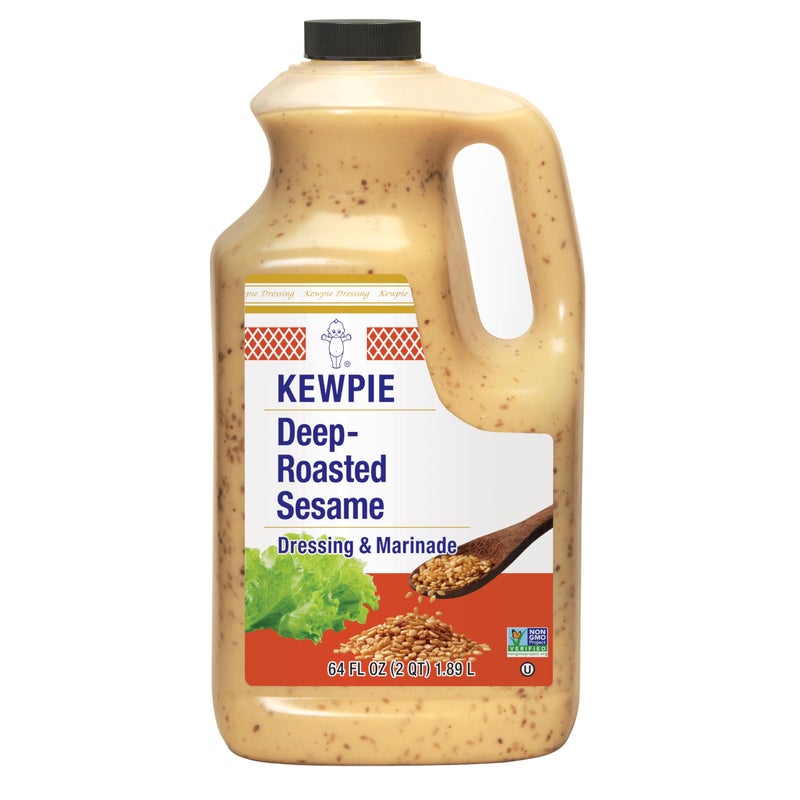 Kewpie Deep Roasted Sesame Dressing 64 oz - Image 3