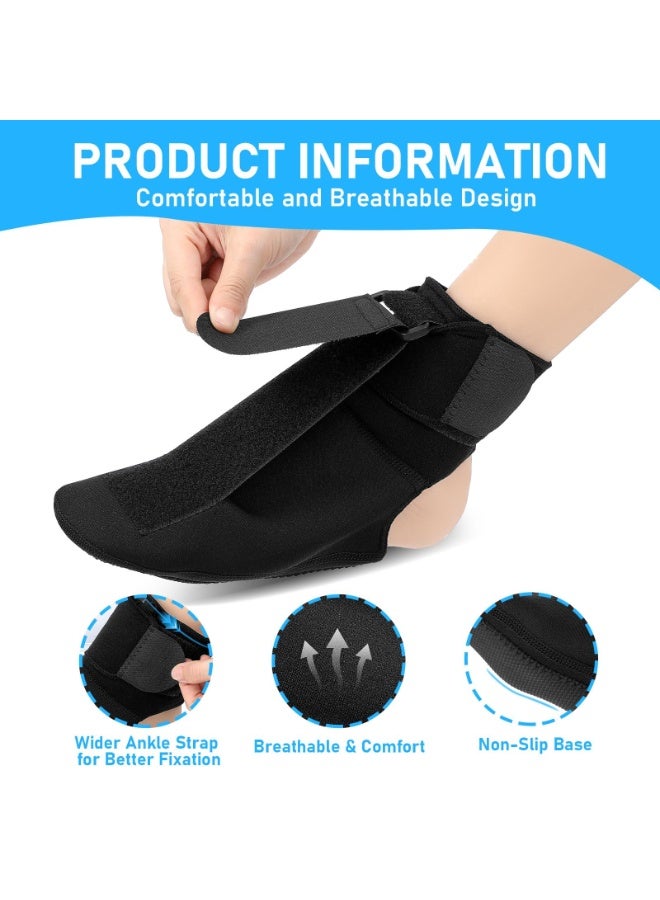 OSHIMA Plantar Fasciitis Relief Night Splint, Achilles Tendonitis Sock with Arch Cushion Foot Drop & Achilles Tendonitis Brace, Achilles Tendonitis Sock with Arch Cushion Day & Night（m） - Image 5