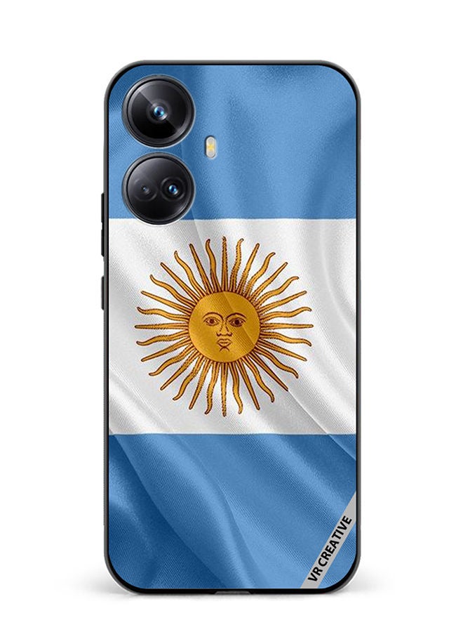VR CREATIVE Protective Case Cover For Realme 10 Pro Plus Argentina Design Multicolour - Image 1