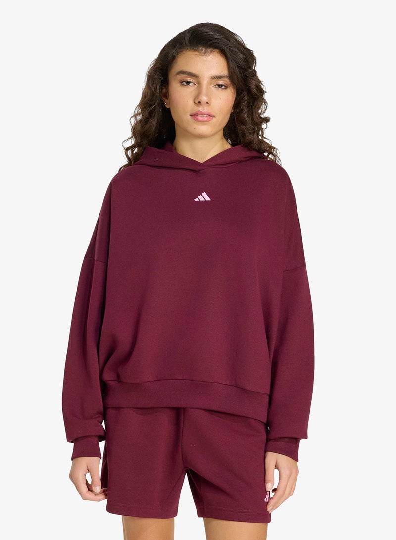 Adidas 3-Stripes Studio Hoodie - Image 1