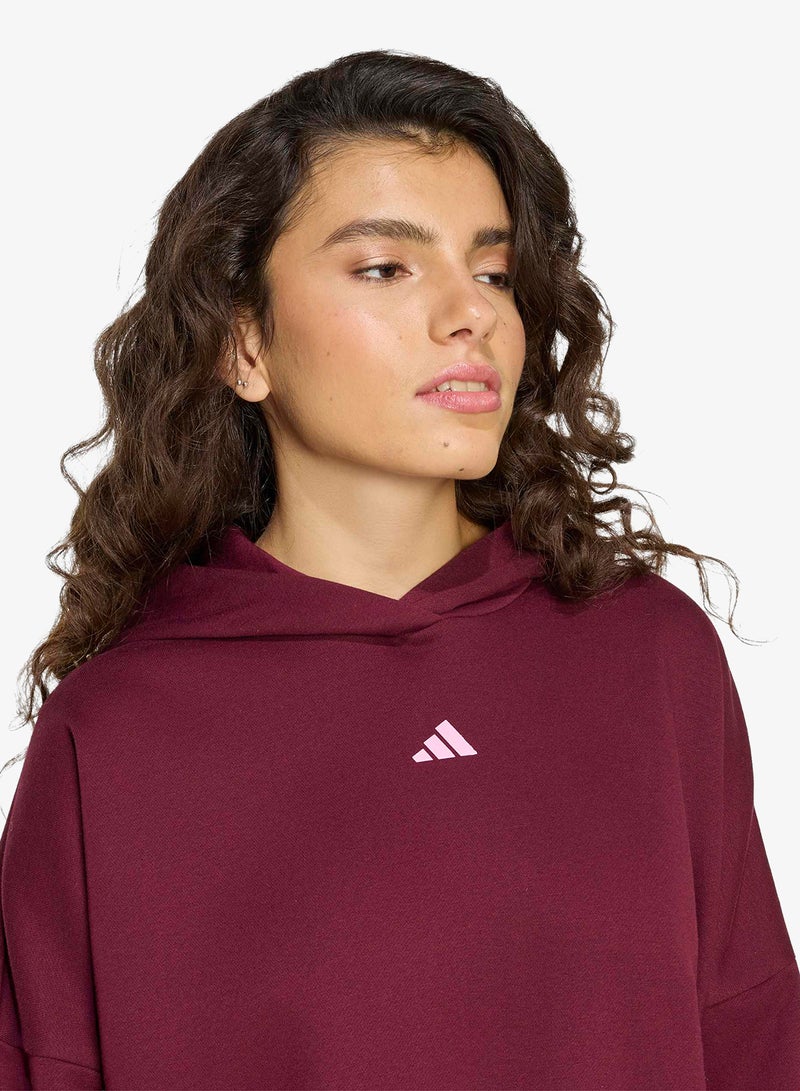 Adidas 3-Stripes Studio Hoodie - Image 3