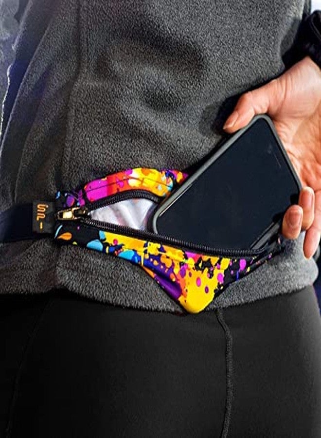 SPIbelt Running Belt with Large Pocket Unisex Phone Holder for Running, Phone Bag, Anti-Bounce Running Expandable, Adjustable, Steel Blue, One Size - Image 5