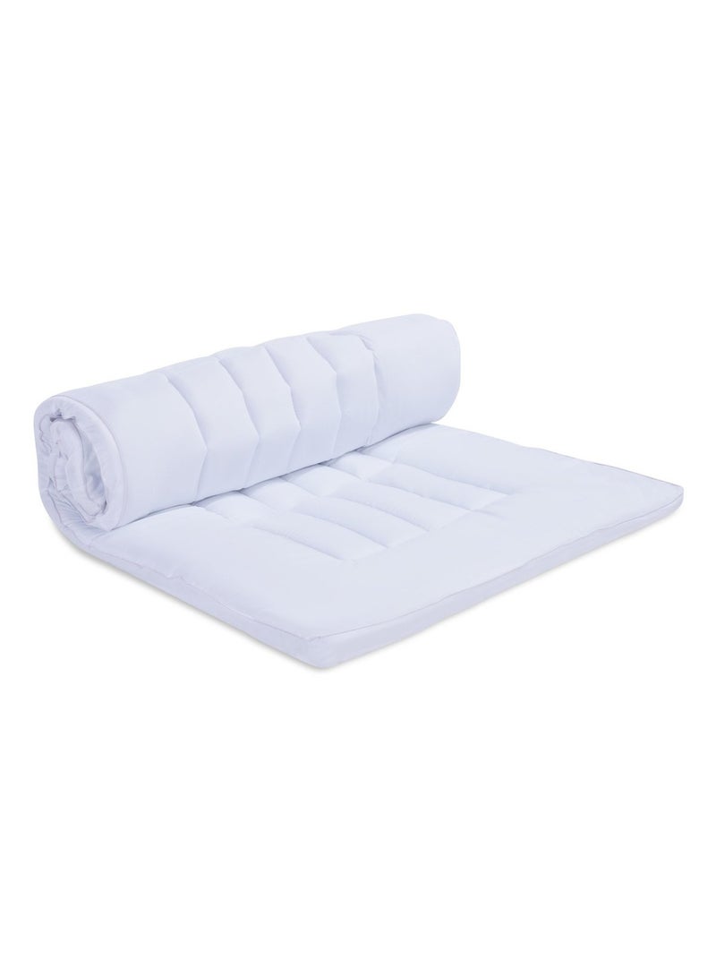 Pan Home Room Essential Mattress Topper 160x200+4cm-White - Image 1