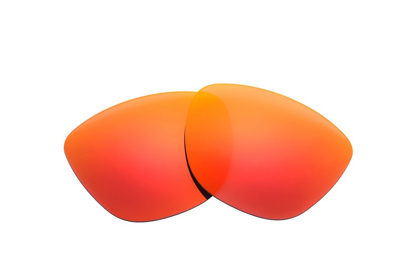 NicelyFit Polarized Replacement Lenses for Oakley Frogskins Sunglasses (Fire Red Mirror) - Image 5