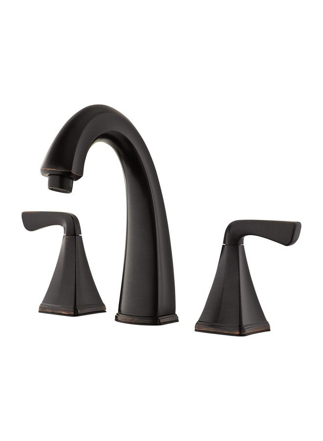 Pfister Selia Bathroom Sink Faucet, 8-Inch Widespread, 2-Handle, 3-Hole, Tuscan Bronze Finish, LF049SLYY - Image 1