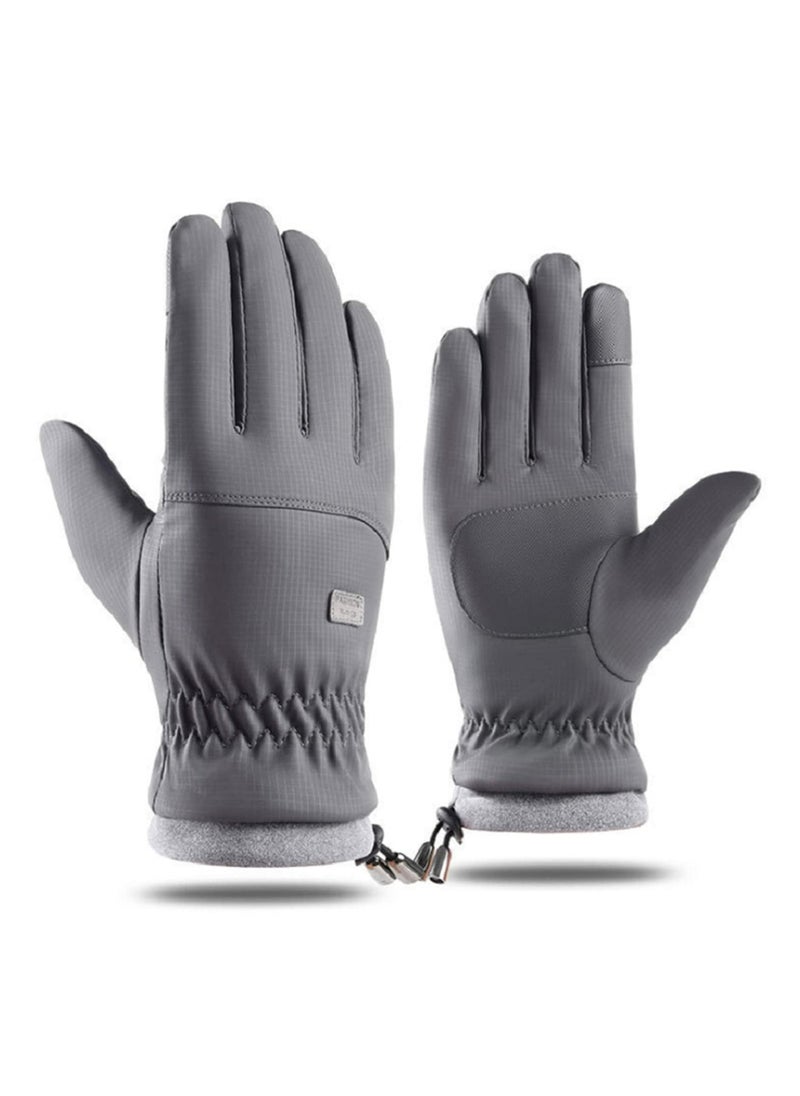 CMGTYYD Winter Gloves Men Women Thermal Gloves Waterproof Touchscreen Gloves Warm Suitable for Outdoor Sports, Running, Hiking, Skiing, Cycling Gloves  - Image 1
