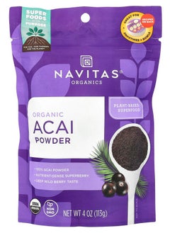Navitas Organics Organic Acai Powder 4 oz (113 g) 