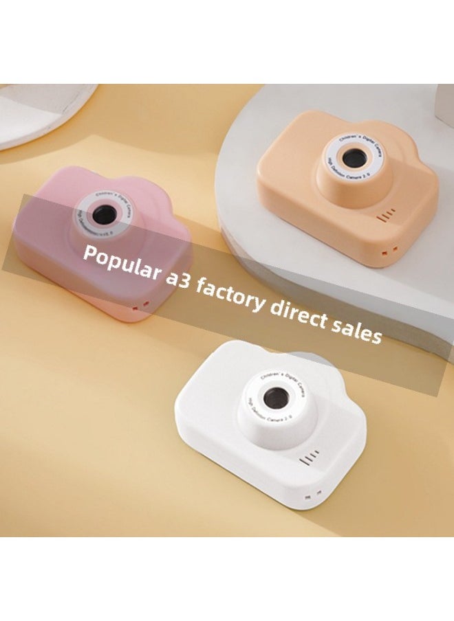 A3 Children's Digital Camera Mini Convenient Children's Camera Front And Rear Double-shot Gift Wholesale-Color:High List Camera -8 Colors Optional  - Image 2