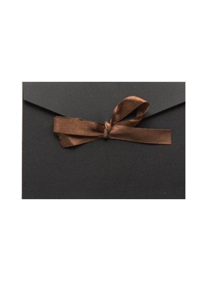 نيبمينينت 20-Piece Vintage Blank Kraft Paper Postcard Box Set Black