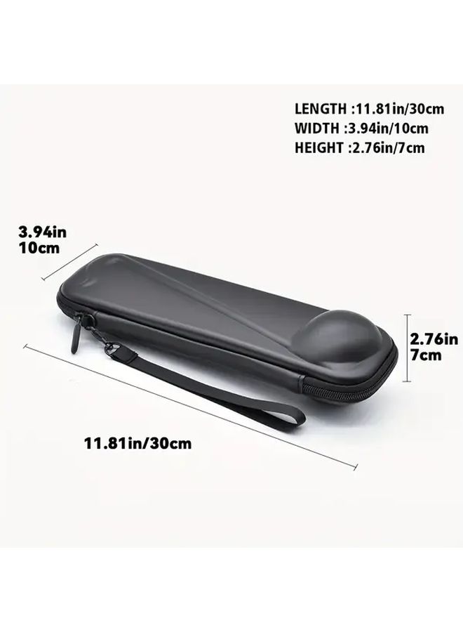 Black Bag For Otamatone Electric Music Instrument EVA Protective Case Durable Portable Travel Performance Gear - Image 2