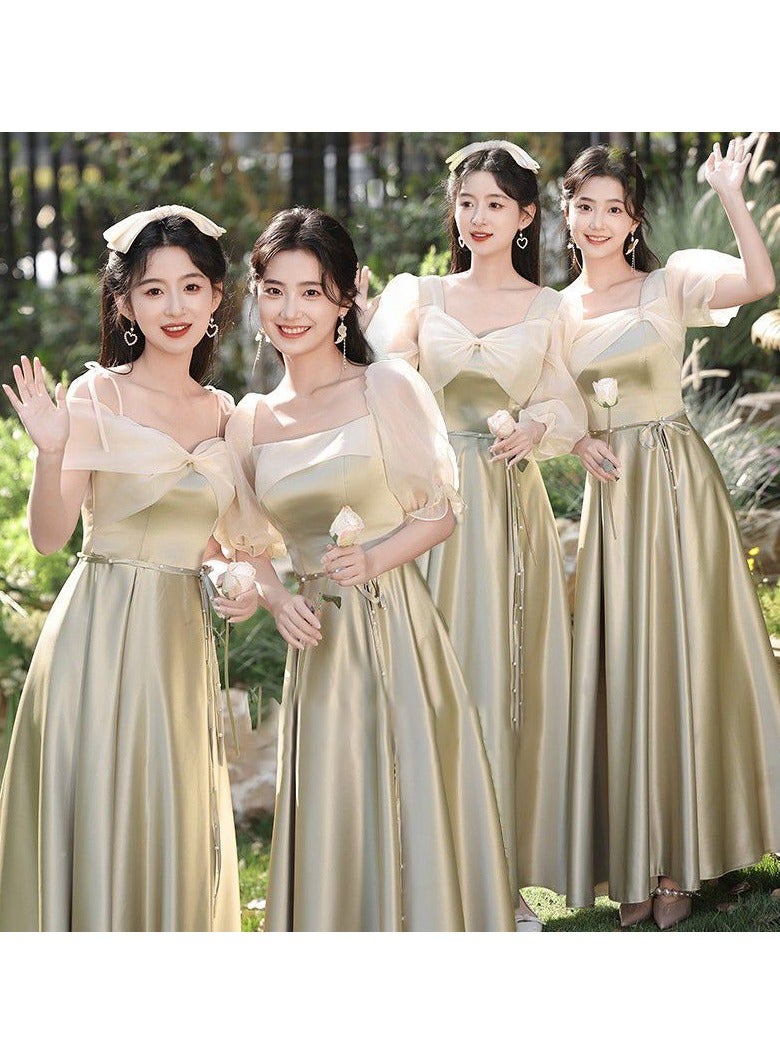 KUYING New Fashionable and Elegant Bridesmaid Dress  - Image 3