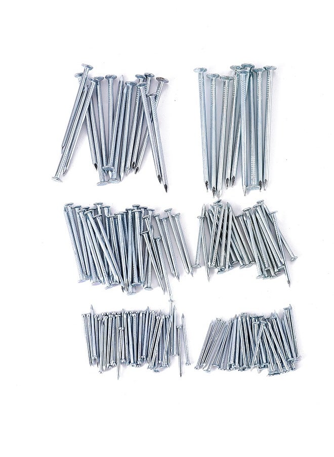 LAWAZIM - Hardware Nails Kit-166 Piece- Durable Heavy Duty Easy Installation Nail Set -for Construction Woodworking Carpentry DIY Home Improvement Projects Industrial Applications Repair and Maintenance - Image 1